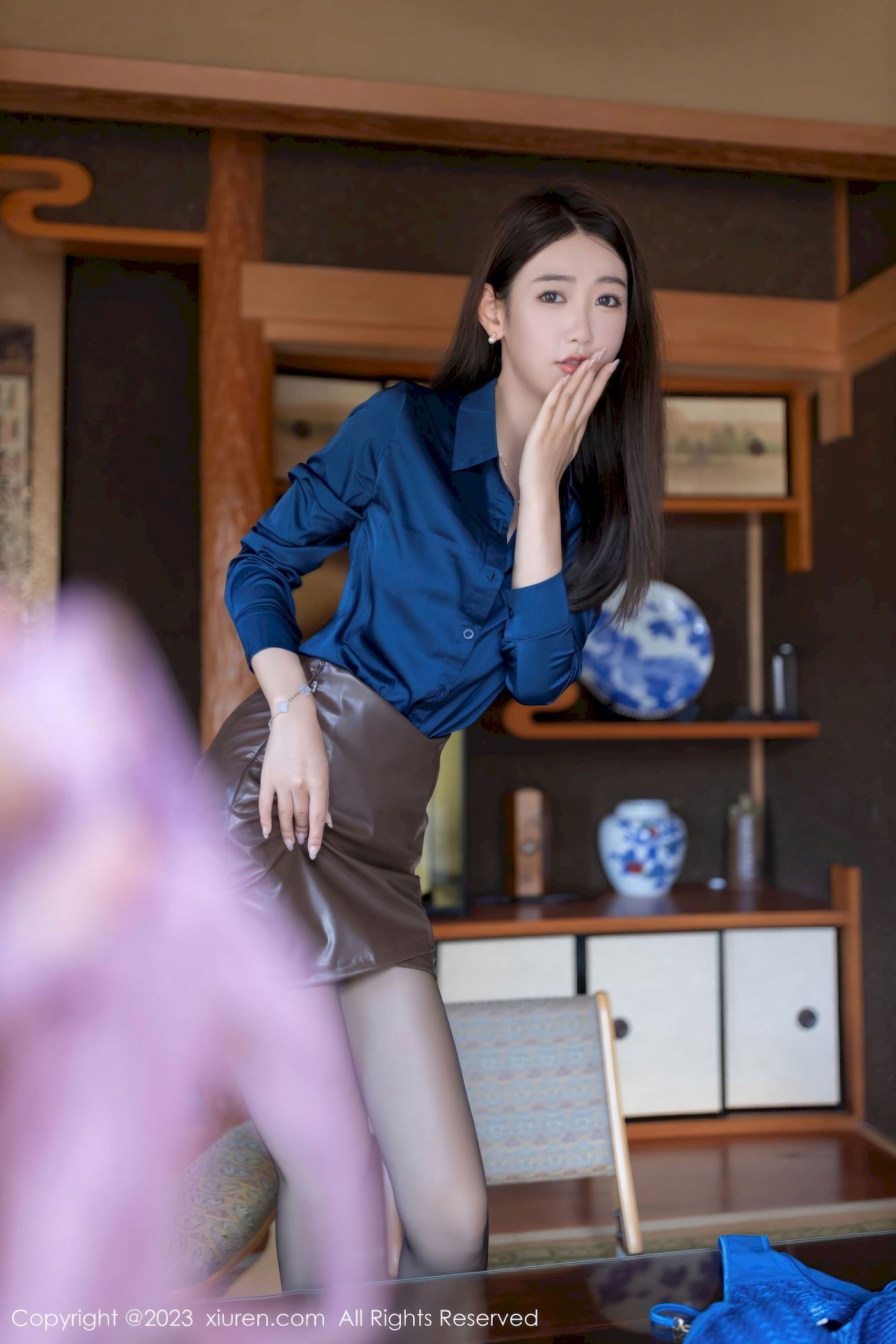 唐安琪 - 内衣推销员角色济州岛旅拍