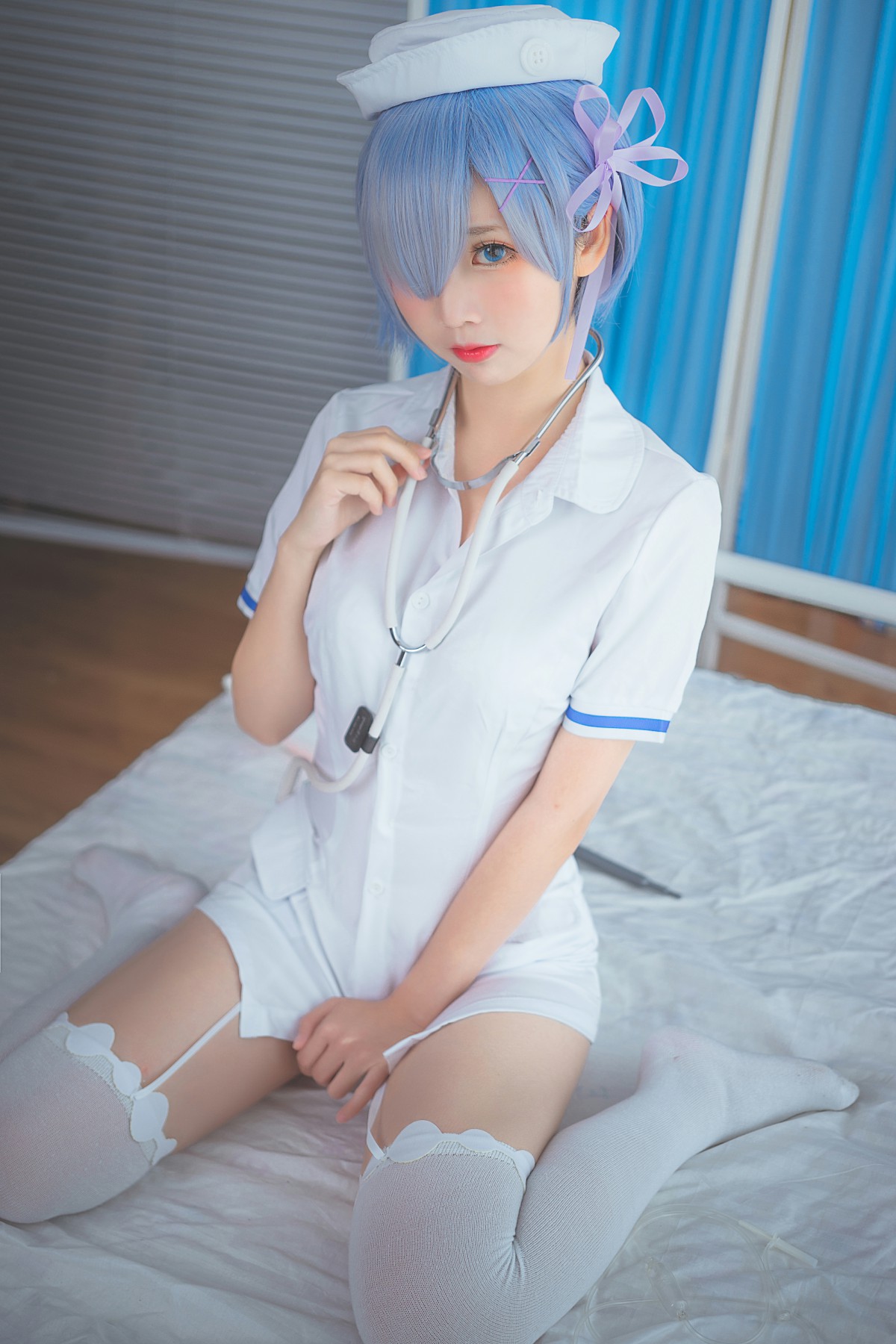 图片[7]-[Cosplay]面饼仙儿 – 蕾姆护士装 – COSPLAY-御萝岛屿