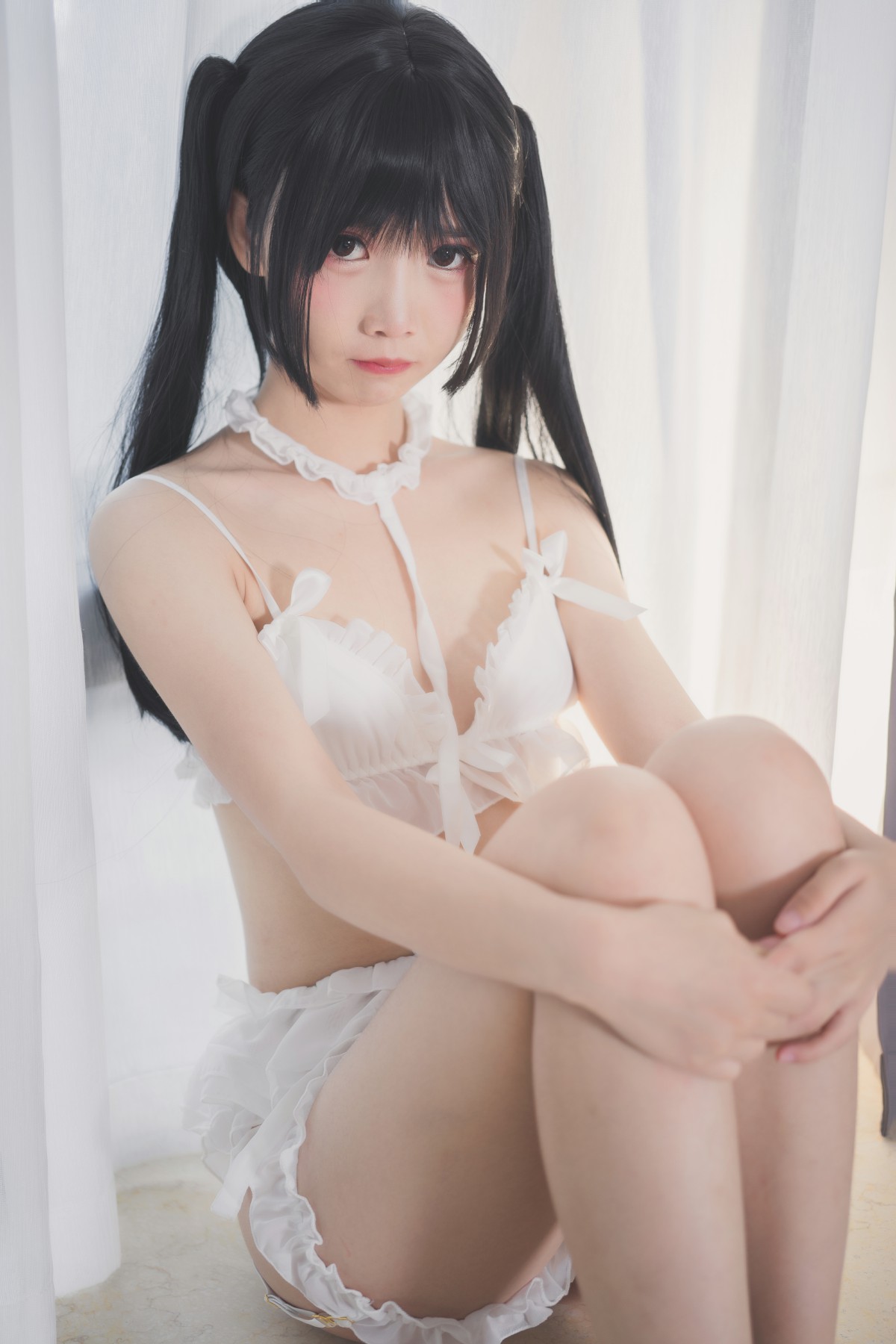 图片[6]-[Cosplay]面饼仙儿 – 脑内少女 白内衣 – COSPLAY-御萝岛屿