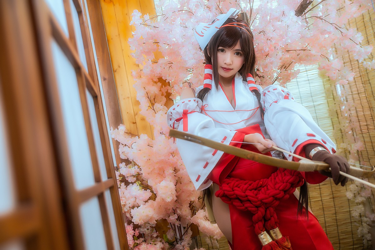 图片[2]-[Cosplay]鳗鱼霏儿 – 巫女 – COSPLAY-御萝岛屿