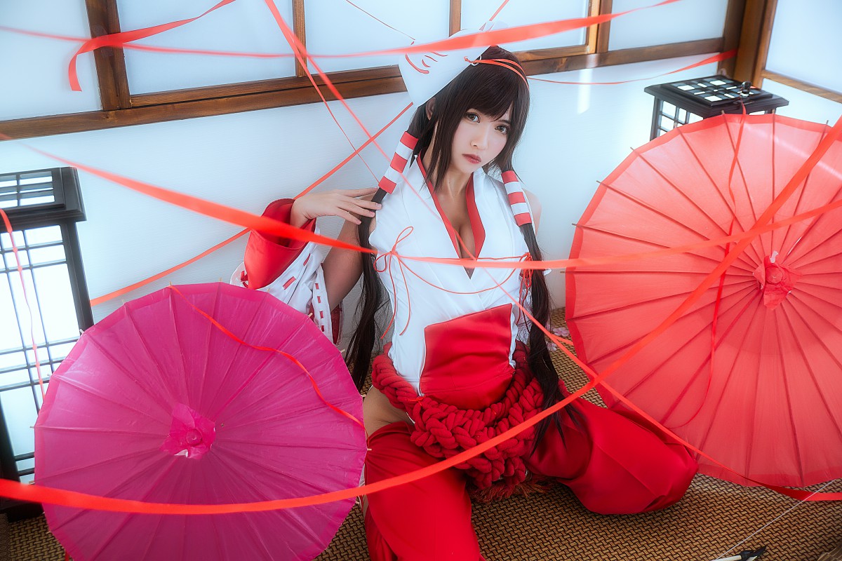 图片[5]-[Cosplay]鳗鱼霏儿 – 巫女 – COSPLAY-御萝岛屿