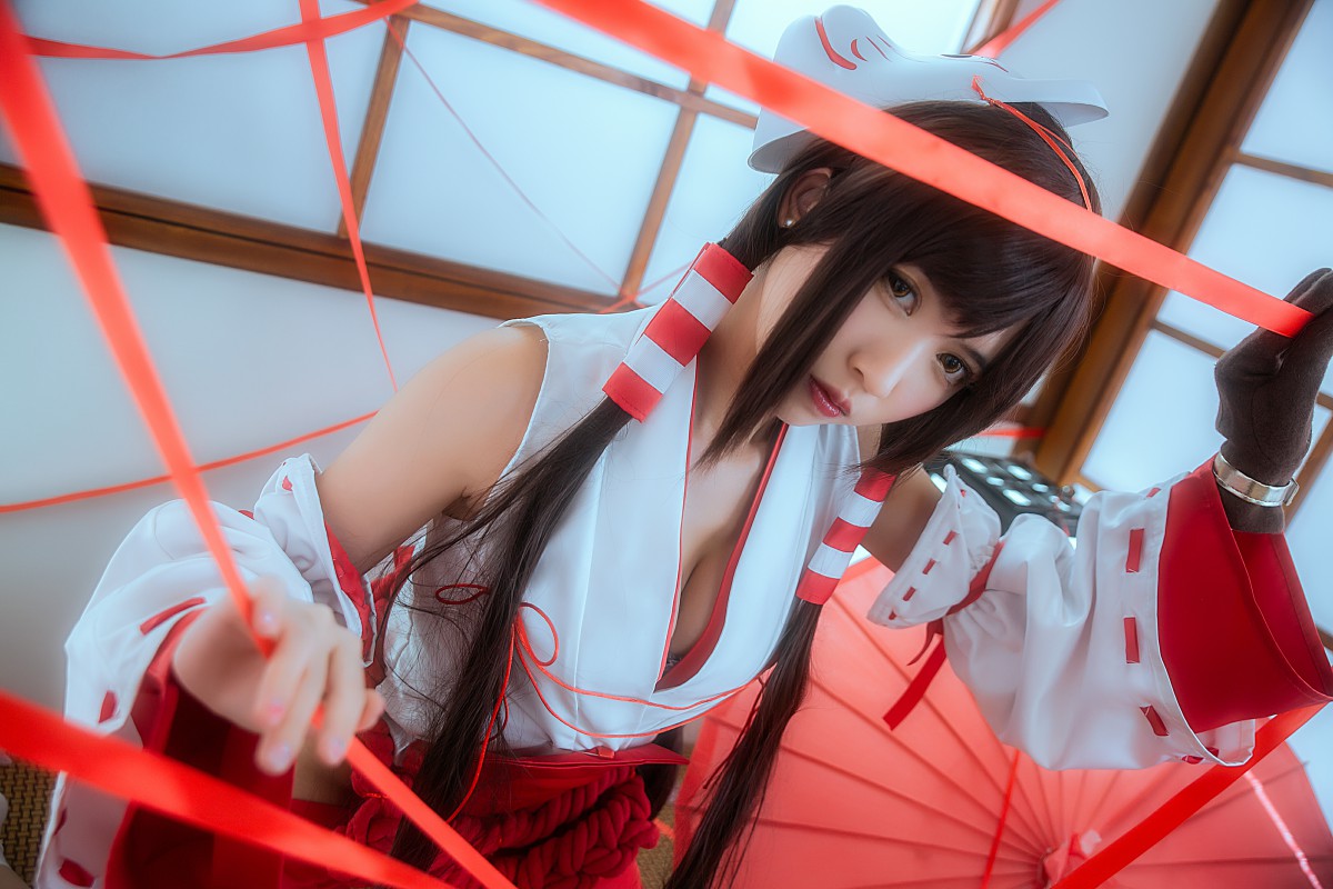 图片[7]-[Cosplay]鳗鱼霏儿 – 巫女 – COSPLAY-御萝岛屿