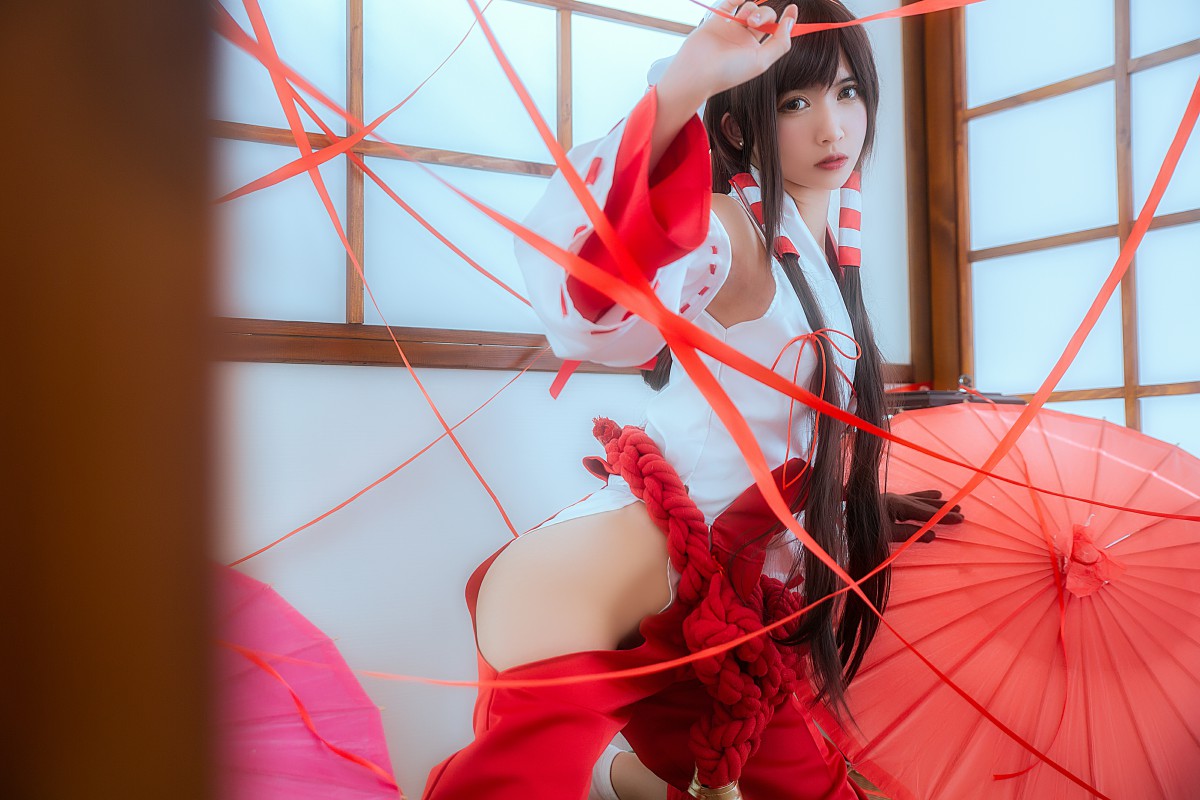 图片[10]-[Cosplay]鳗鱼霏儿 – 巫女 – COSPLAY-御萝岛屿