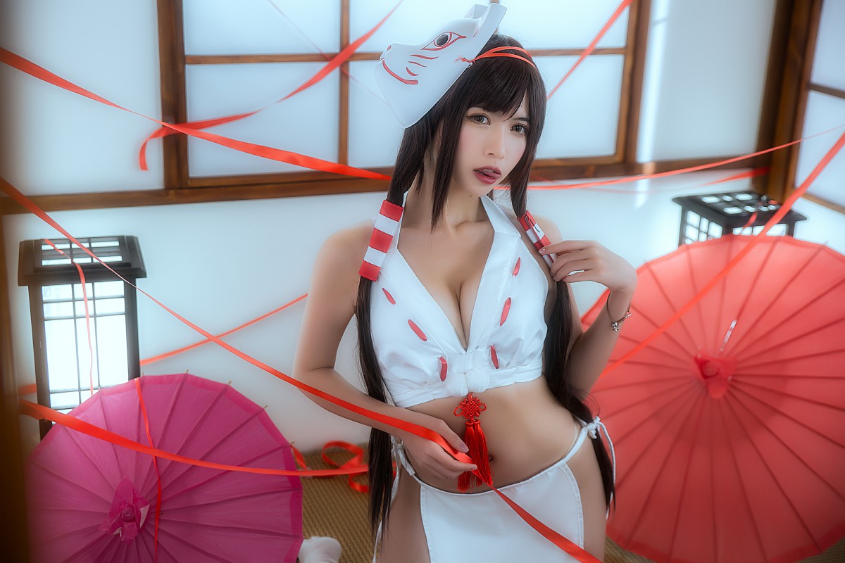 图片[12]-[Cosplay]鳗鱼霏儿 – 巫女 – COSPLAY-御萝岛屿