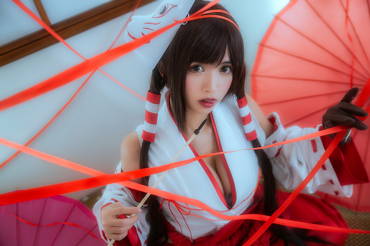 图片[16]-[Cosplay]鳗鱼霏儿 – 巫女 – COSPLAY-御萝岛屿