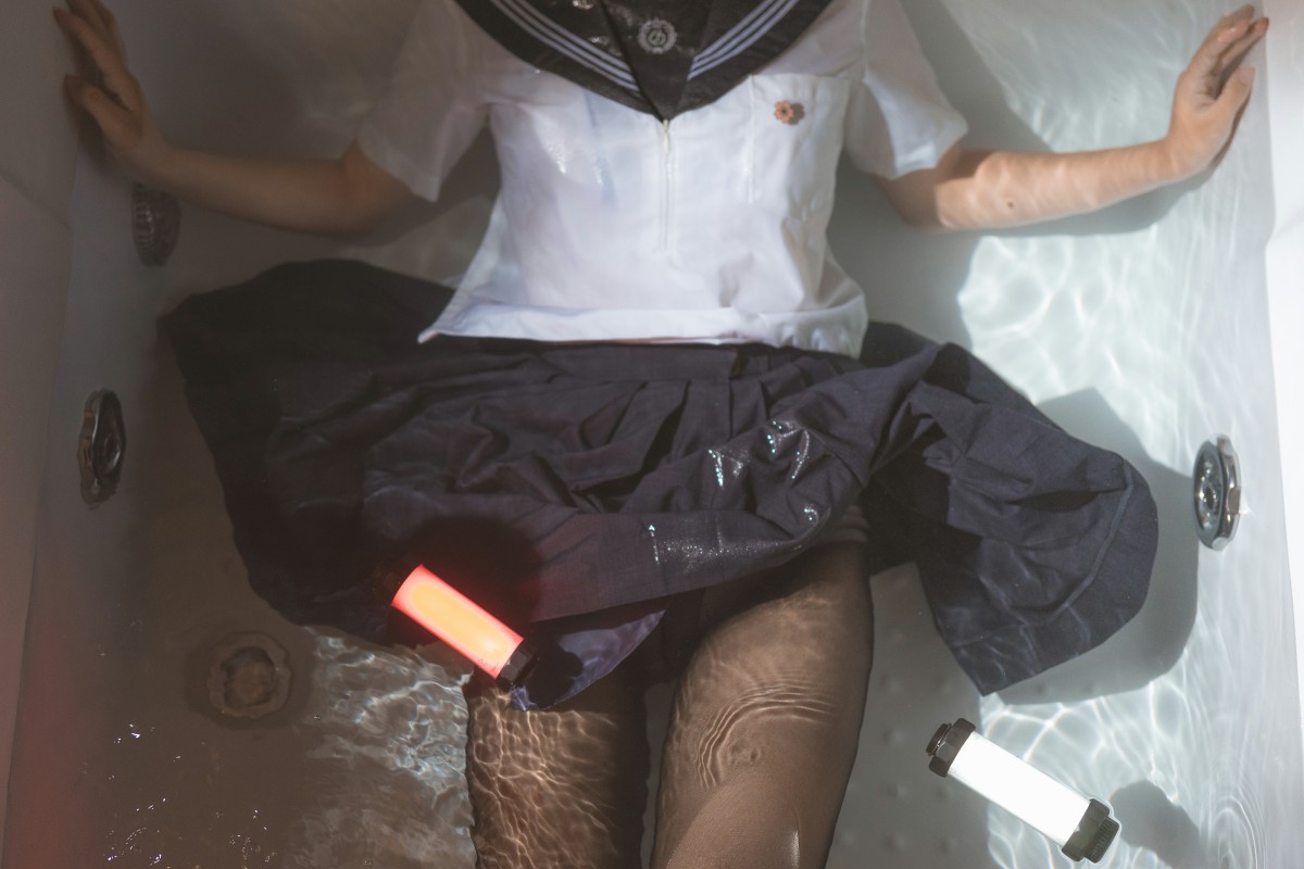 图片[7]-[Cosplay]面饼仙儿 – 脑内少女 浴缸黑丝 – COSPLAY-御萝岛屿