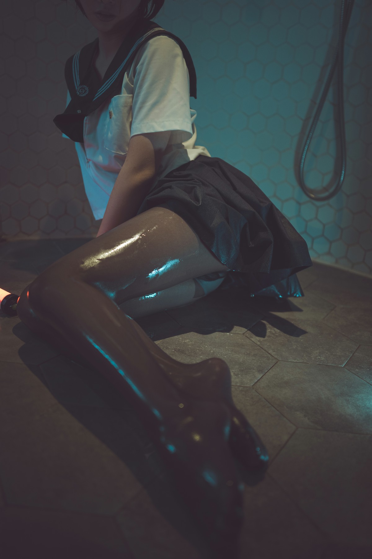 图片[15]-[Cosplay]面饼仙儿 – 脑内少女 浴缸黑丝 – COSPLAY-御萝岛屿