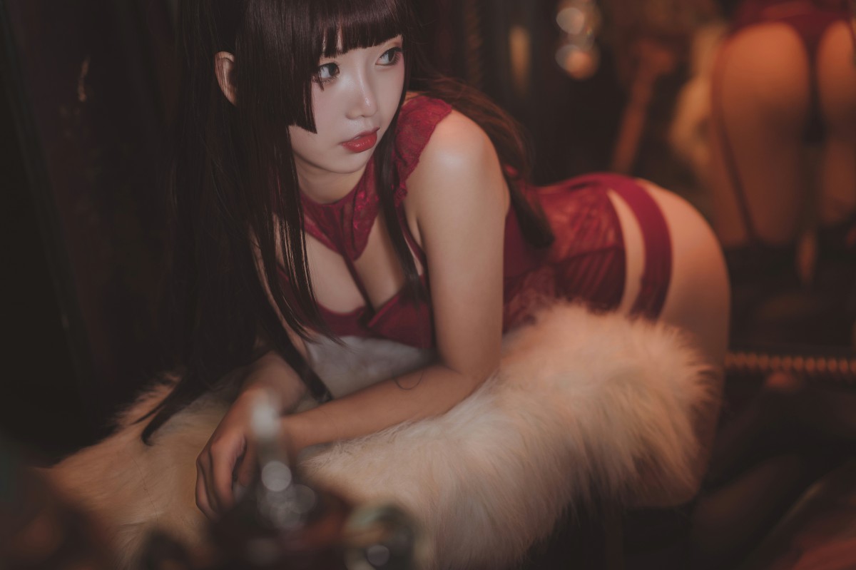 图片[12]-[Cosplay]面饼仙儿 – 脑内少女 红色束衣 – COSPLAY-御萝岛屿