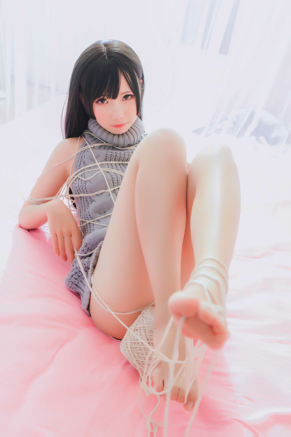 图片[26]-[Cosplay]面饼仙儿 – 露背毛衣 – COSPLAY-御萝岛屿