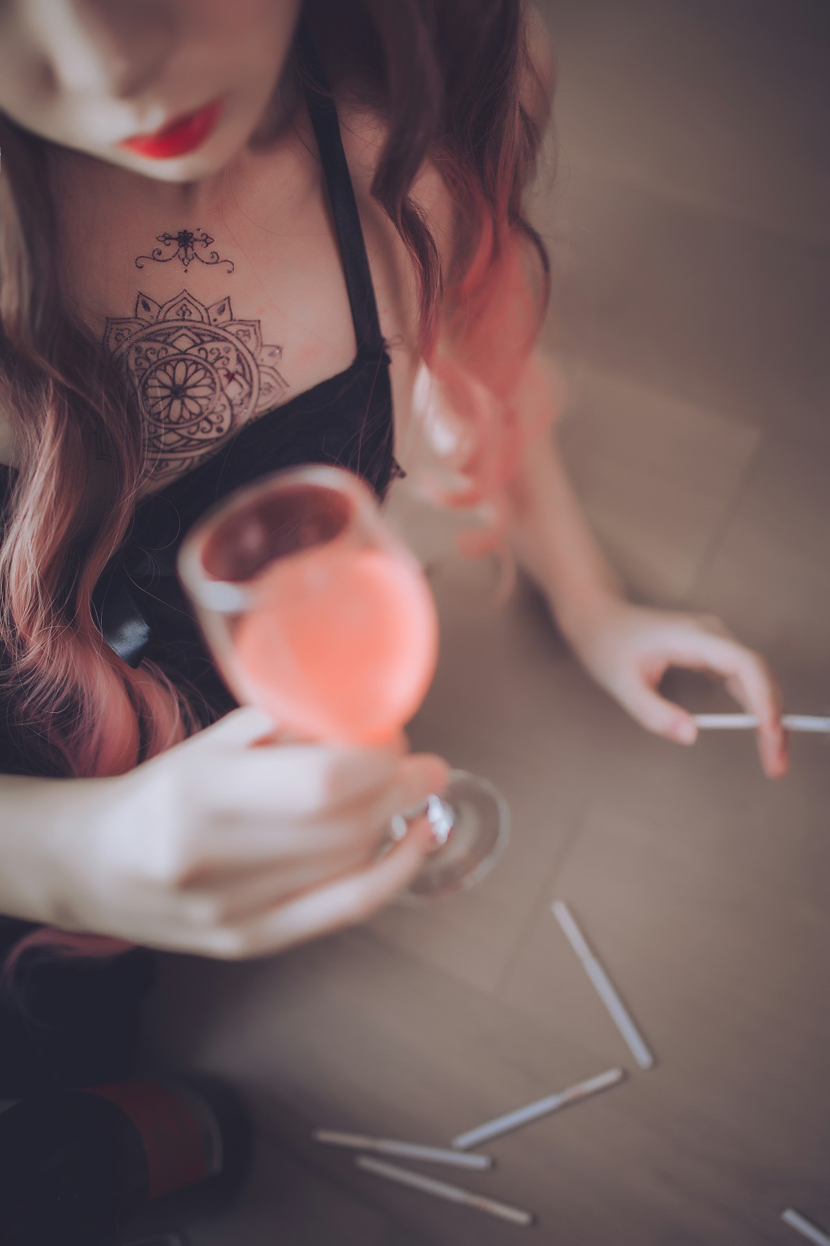 图片[21]-疯猫ss -黑色吊带袜 – COSPLAY-御萝岛屿