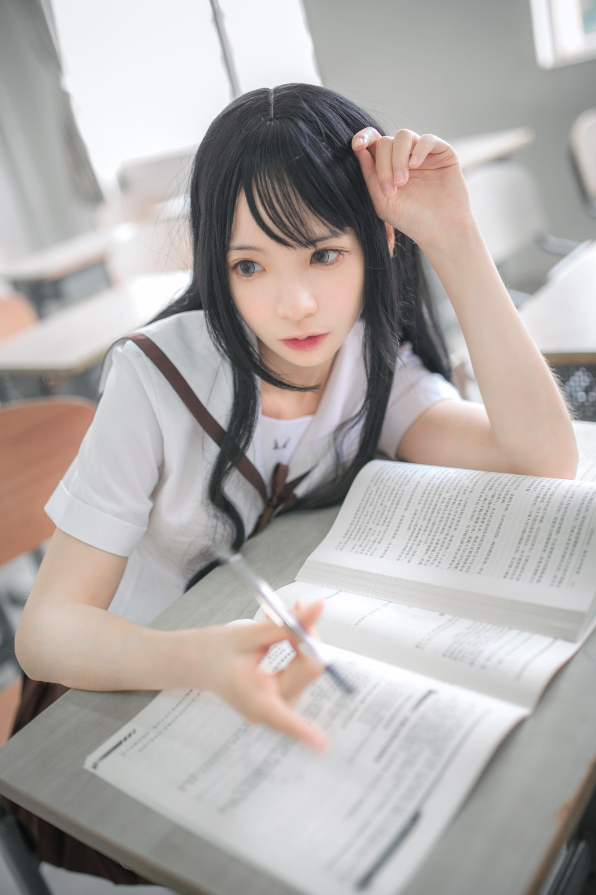 图片[18]-疯猫ss -棕裙 – COSPLAY-御萝岛屿