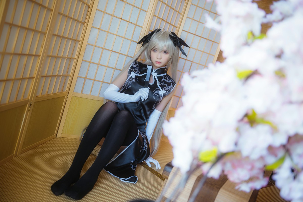 疯猫ss -穹妹旗袍 – COSPLAY-御萝岛屿