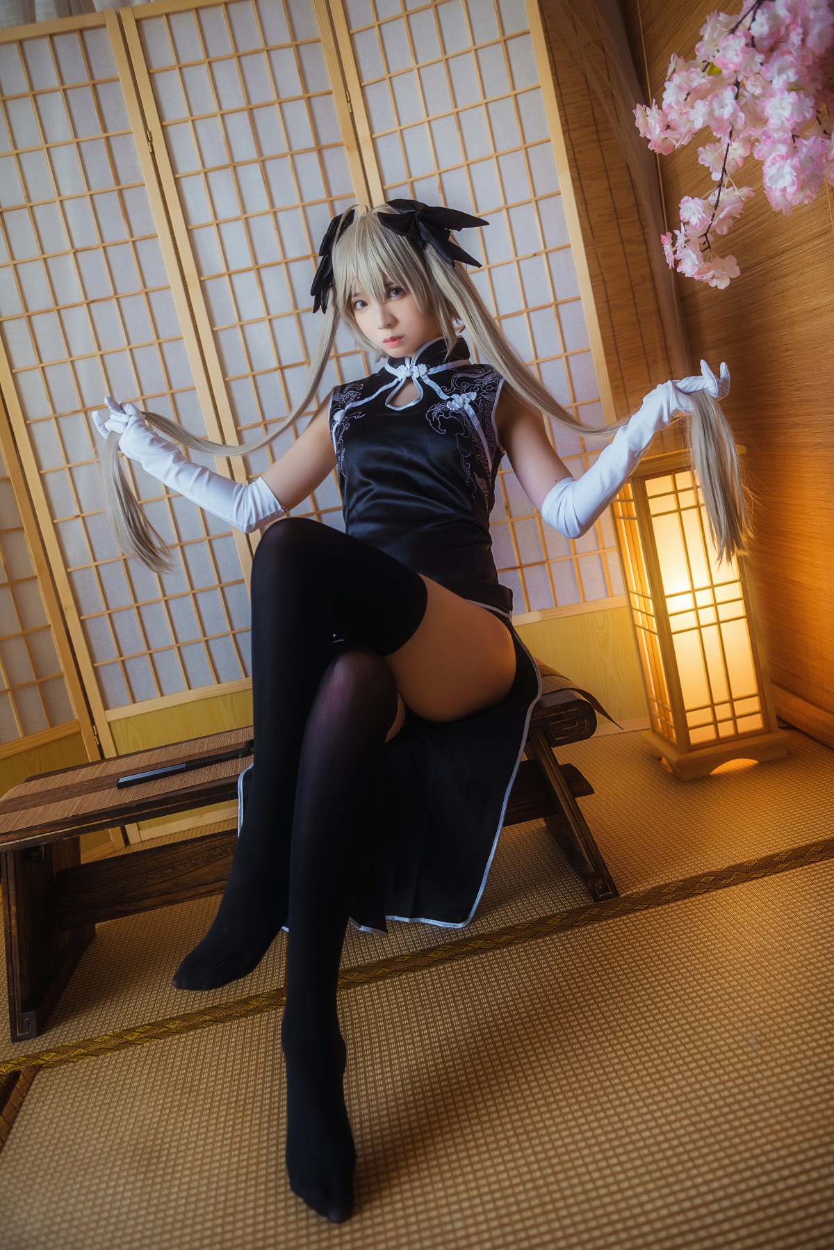 图片[15]-疯猫ss -穹妹旗袍 – COSPLAY-御萝岛屿