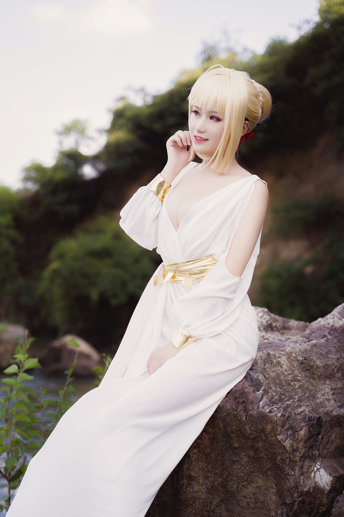 图片[36]-甜美女神 白裙飘逸难以抵挡的诱惑 – COSPLAY-御萝岛屿