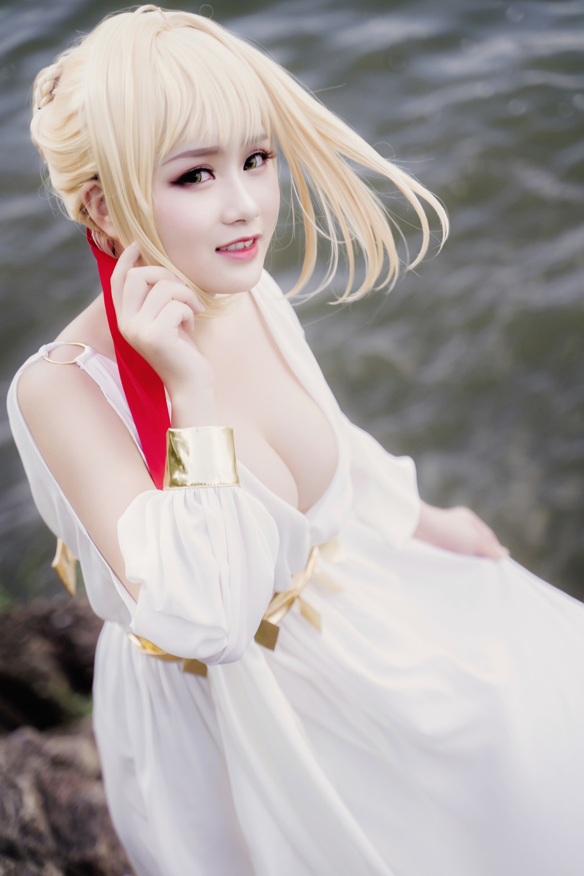 图片[38]-甜美女神 白裙飘逸难以抵挡的诱惑 – COSPLAY-御萝岛屿