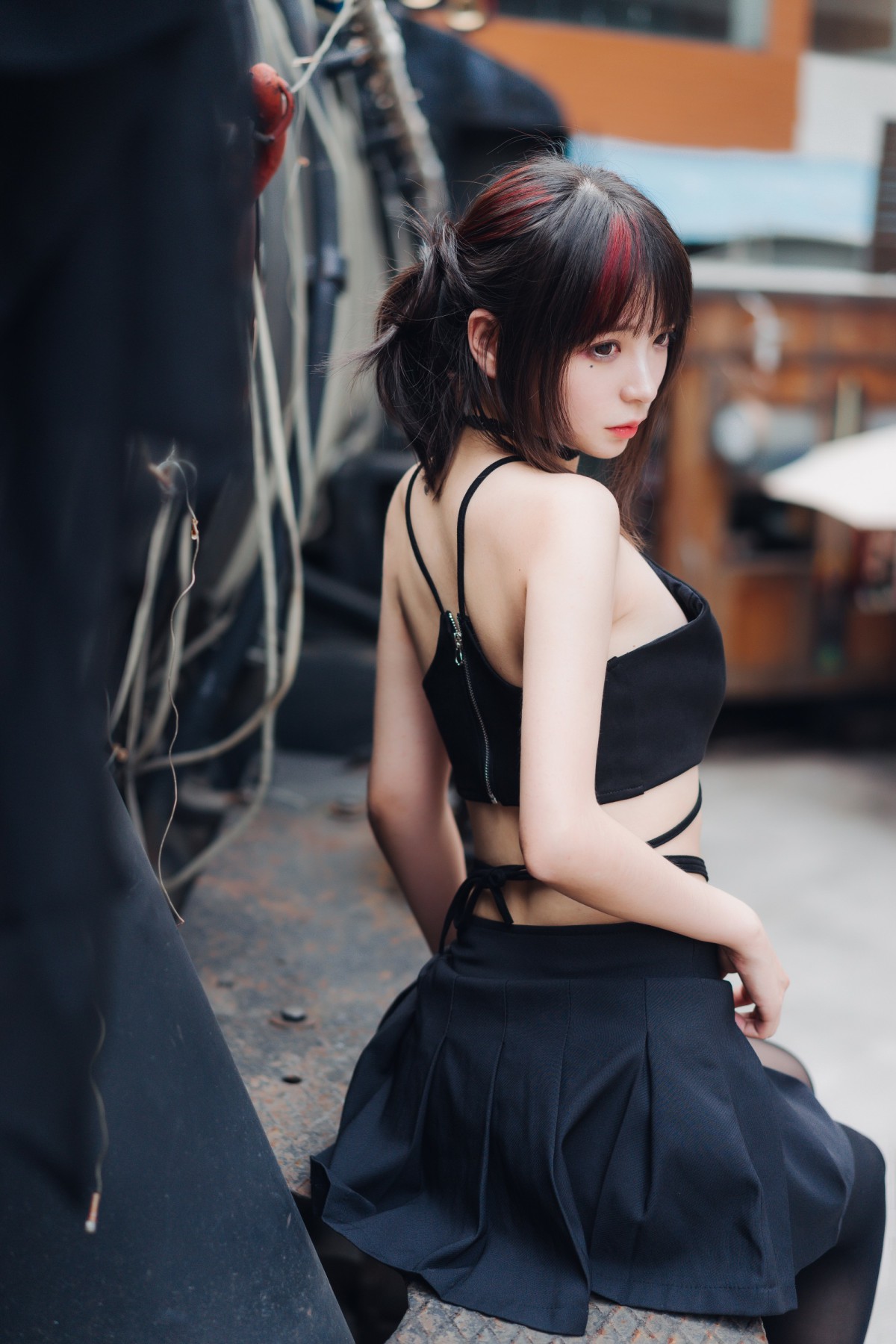 图片[4]-疯猫ss – 黑丝复古 – COSPLAY-御萝岛屿