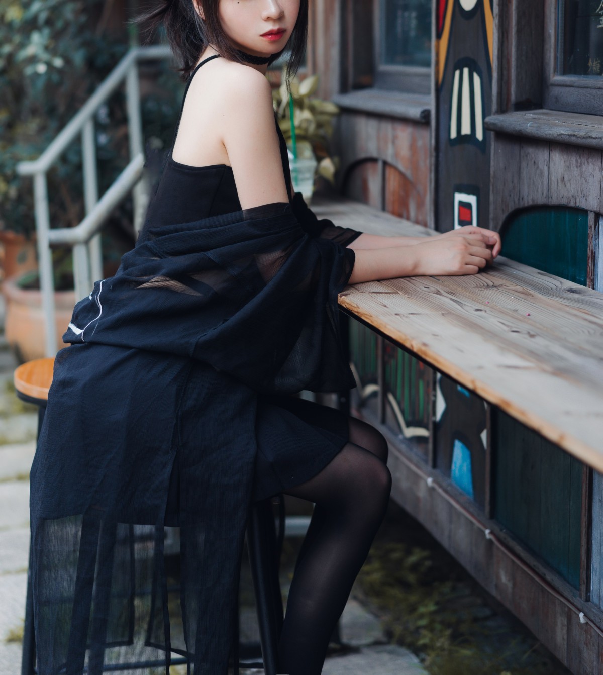 图片[9]-疯猫ss – 黑丝复古 – COSPLAY-御萝岛屿