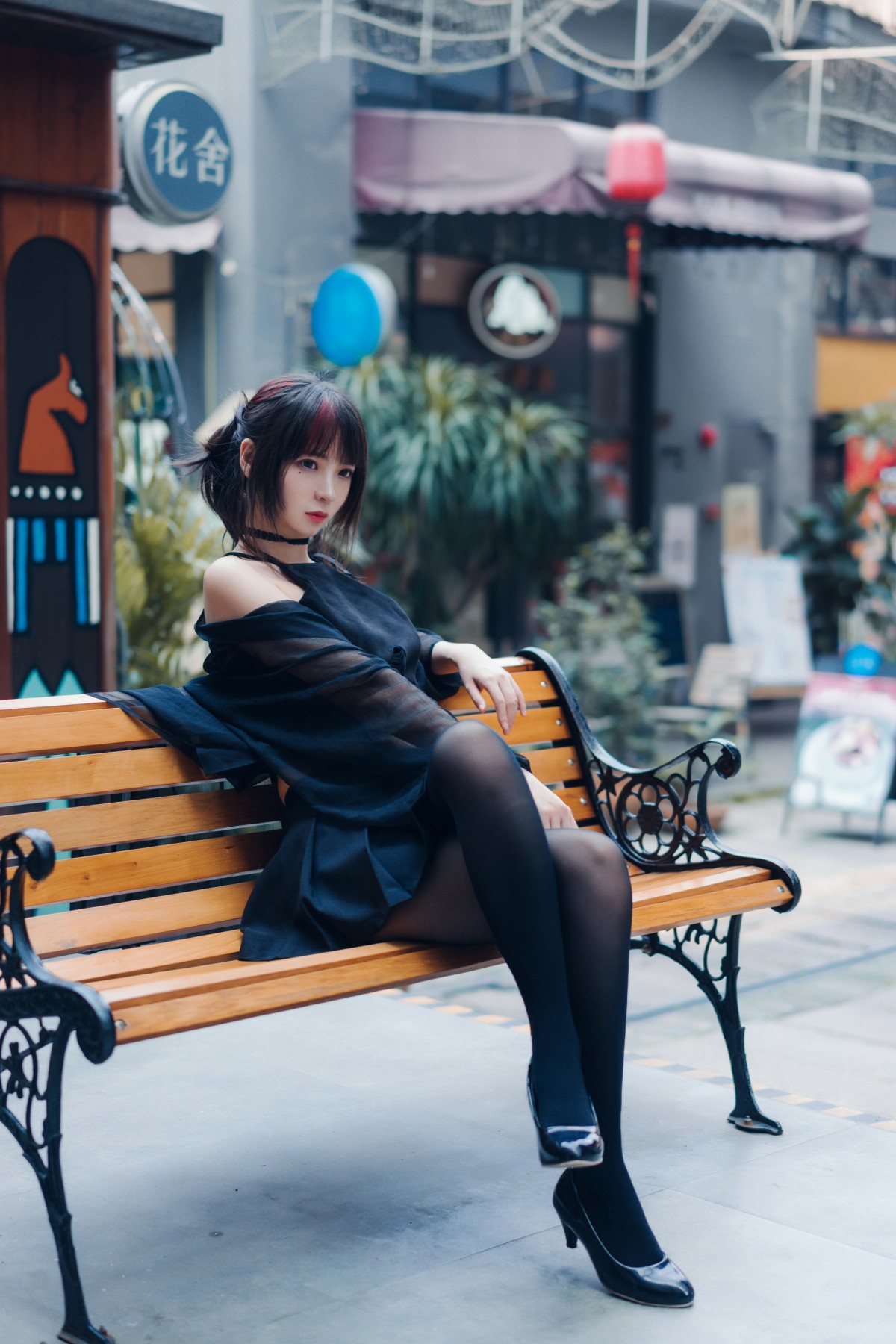 图片[10]-疯猫ss – 黑丝复古 – COSPLAY-御萝岛屿