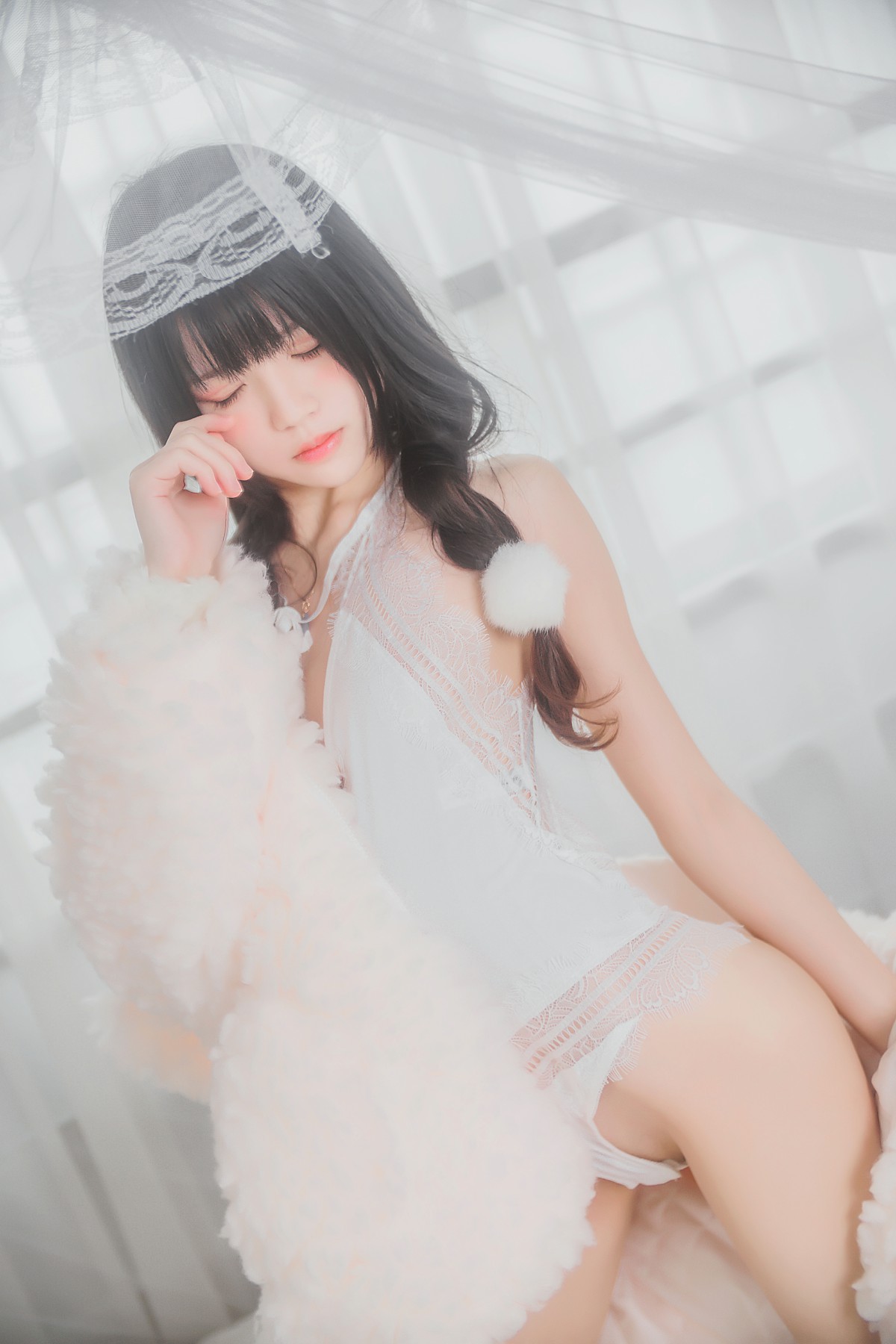 图片[15]-萝莉风COS 桜桃喵 – 纯白私房 – COSPLAY-御萝岛屿