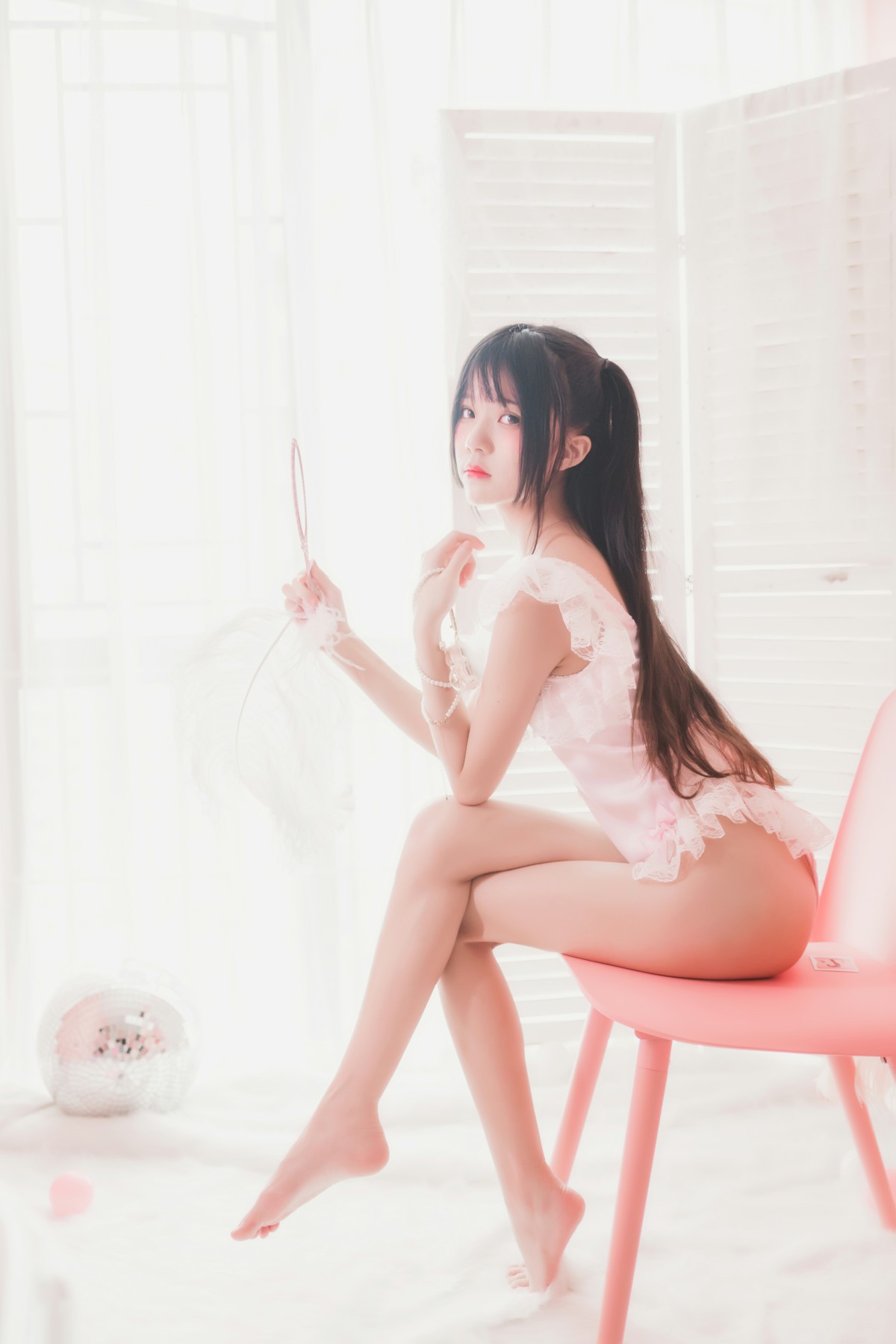 图片[4]-萝莉风COS 桜桃喵 –粉色浴缸 – COSPLAY-御萝岛屿