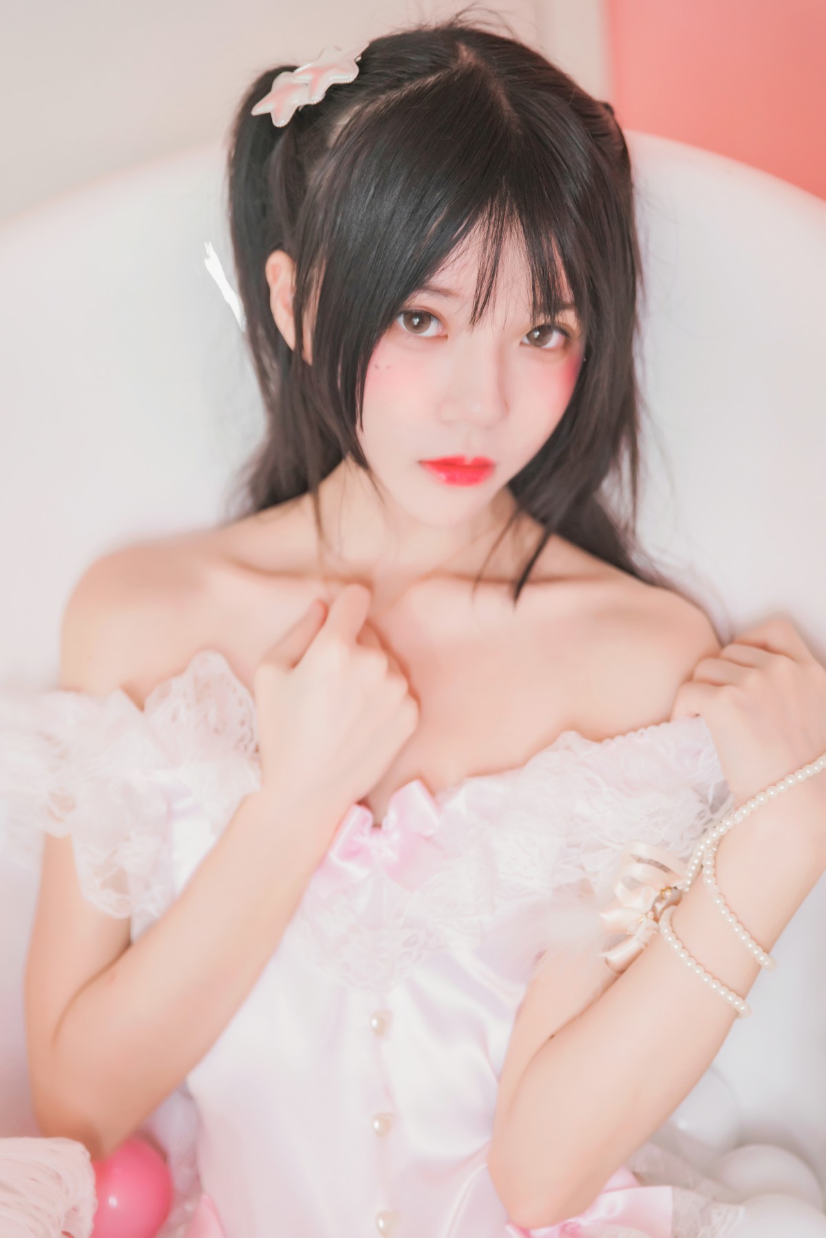 图片[12]-萝莉风COS 桜桃喵 –粉色浴缸 – COSPLAY-御萝岛屿