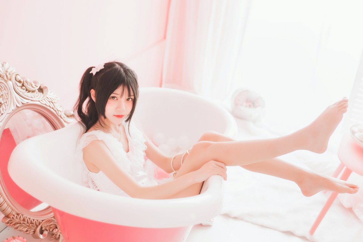 图片[26]-萝莉风COS 桜桃喵 –粉色浴缸 – COSPLAY-御萝岛屿