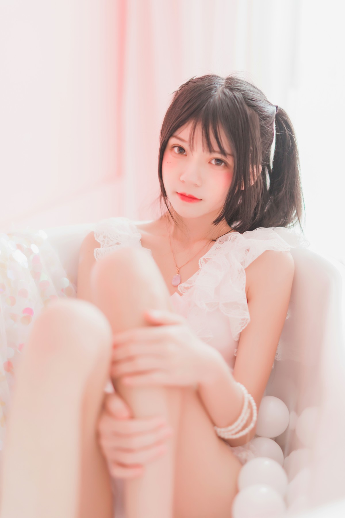 图片[33]-萝莉风COS 桜桃喵 –粉色浴缸 – COSPLAY-御萝岛屿