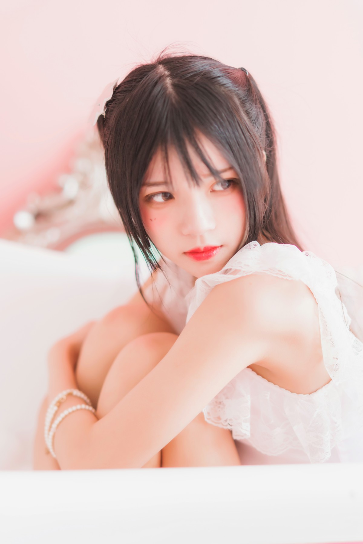 图片[36]-萝莉风COS 桜桃喵 –粉色浴缸 – COSPLAY-御萝岛屿