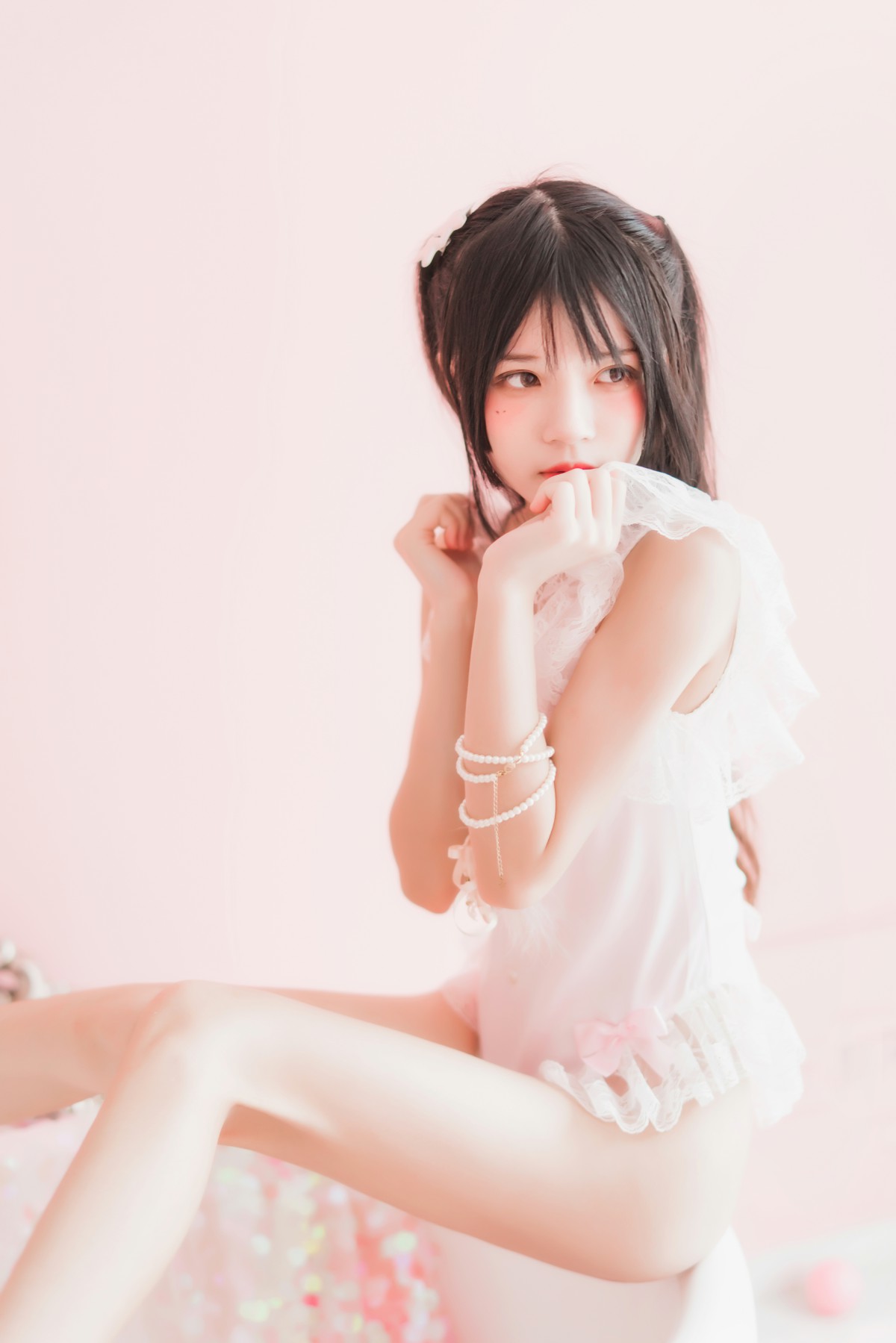 图片[43]-萝莉风COS 桜桃喵 –粉色浴缸 – COSPLAY-御萝岛屿