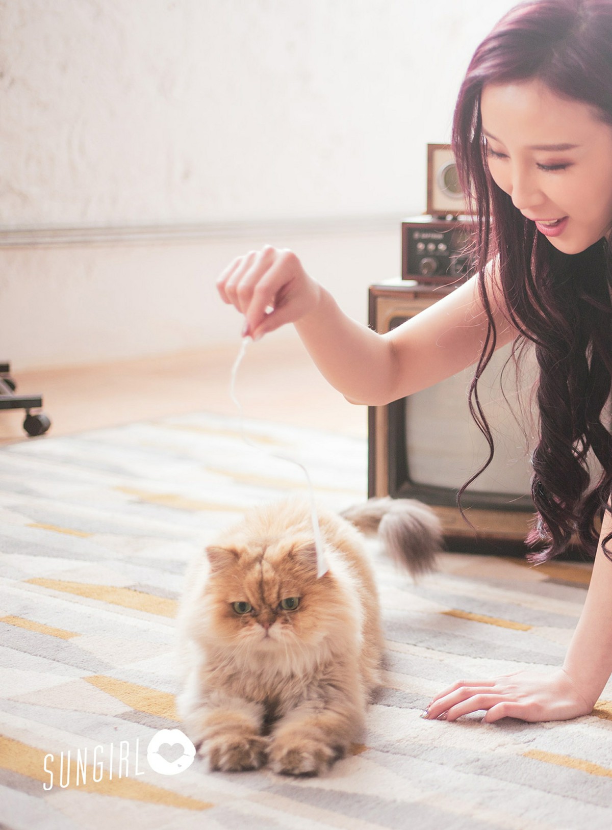 图片[4]-[SUNGIRL阳光宝贝]NO.009 黑色诱惑！蔓蔓宠爱你写真 黄蔓蔓Irenea – COSPLAY-御萝岛屿