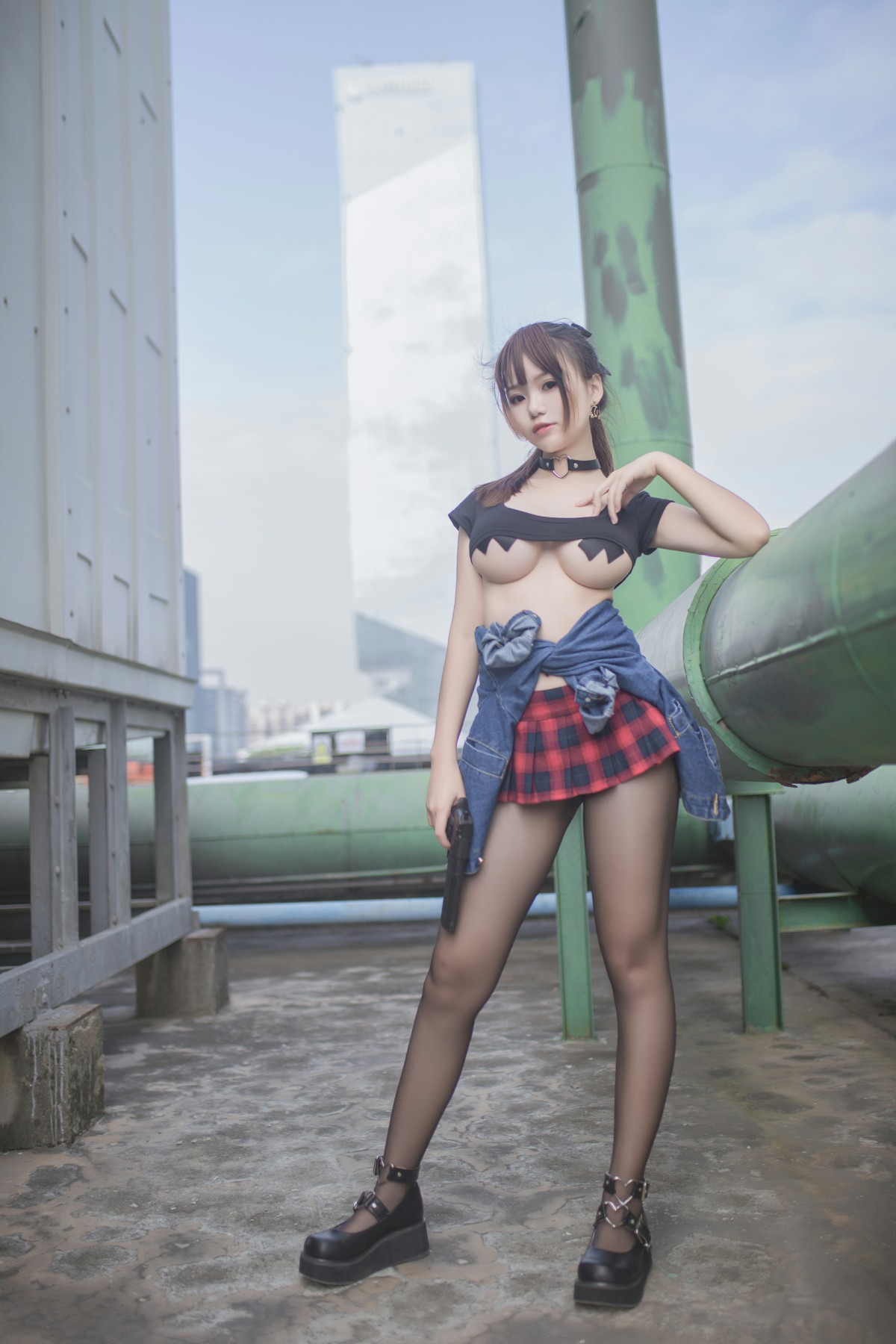 图片[23]-性感人气COSER Yoko宅夏Cos – 红色格子 – COSPLAY-御萝岛屿