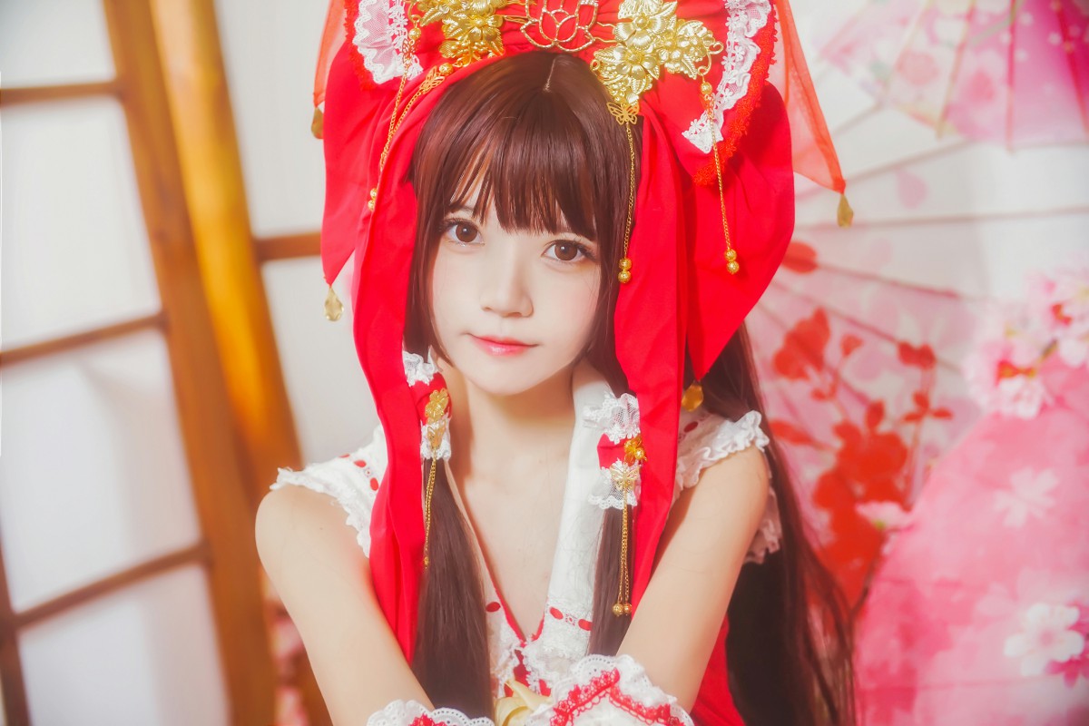 图片[13]-萝莉风COS 桜桃喵 – 灵梦 新年快乐 – COSPLAY-御萝岛屿