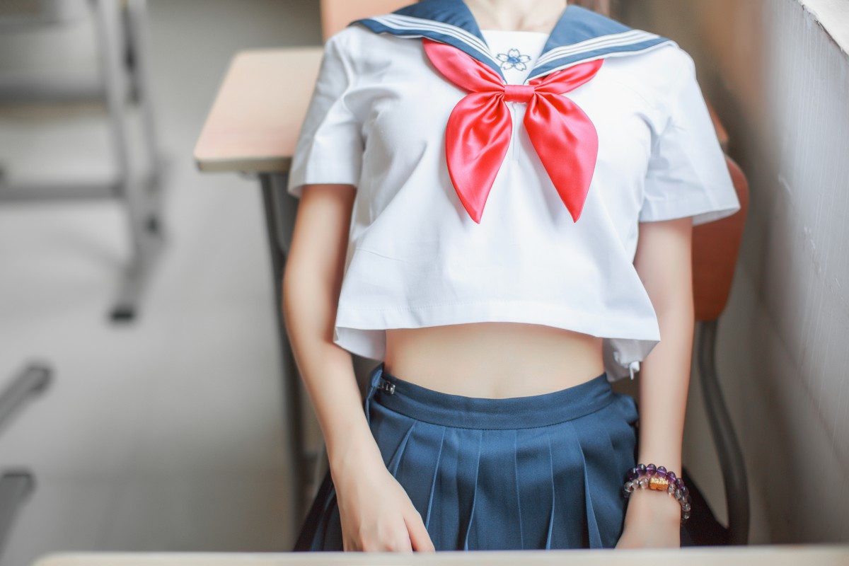 图片[12]-COS美女 疯猫ss – 同桌的水手服 – COSPLAY-御萝岛屿