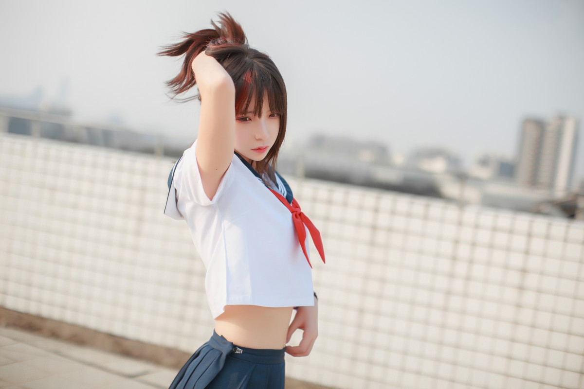 图片[33]-COS美女 疯猫ss – 同桌的水手服 – COSPLAY-御萝岛屿