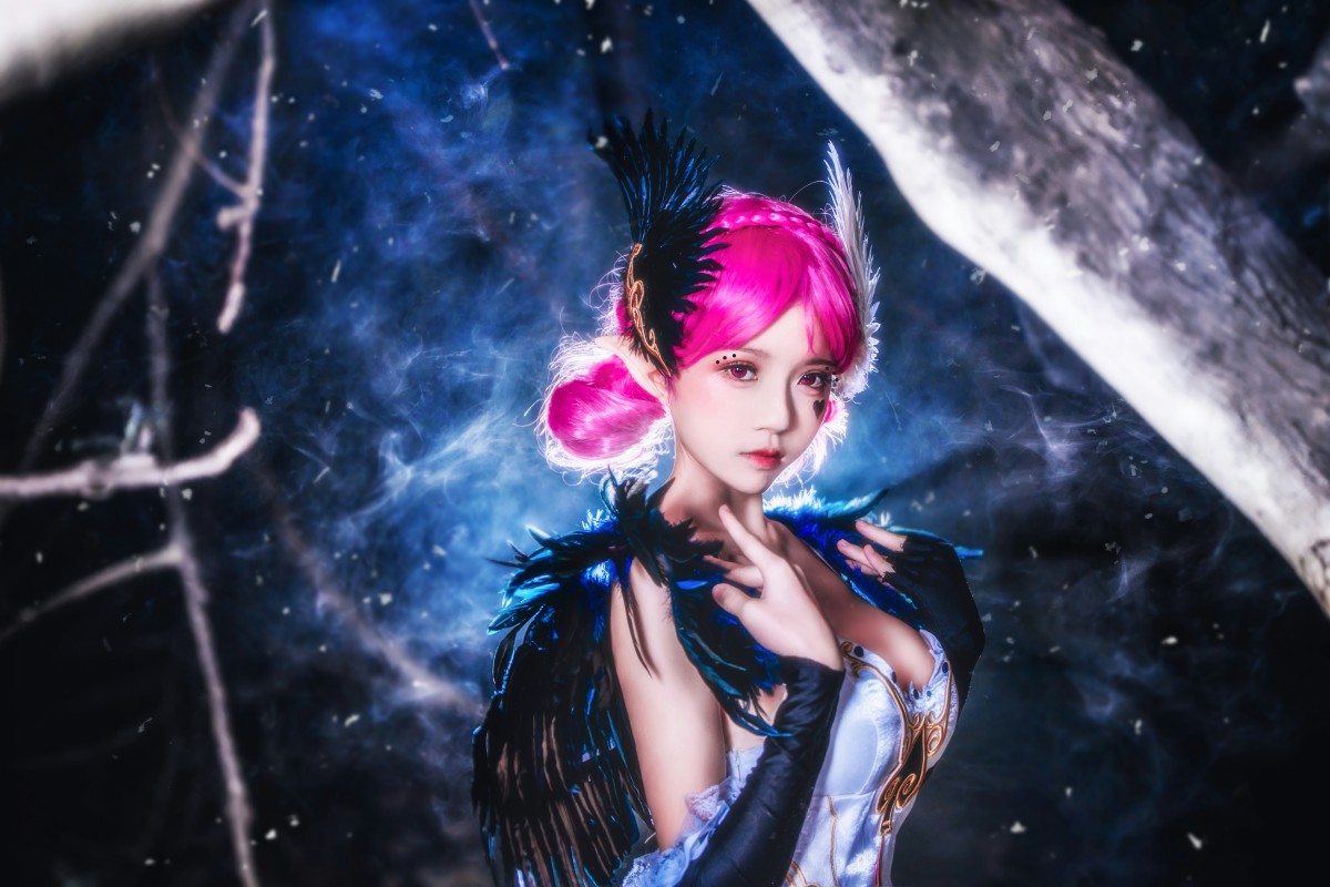 萝莉风COS 桜桃喵 – 小乔天鹅之梦 - COSPLAY-御萝岛屿
