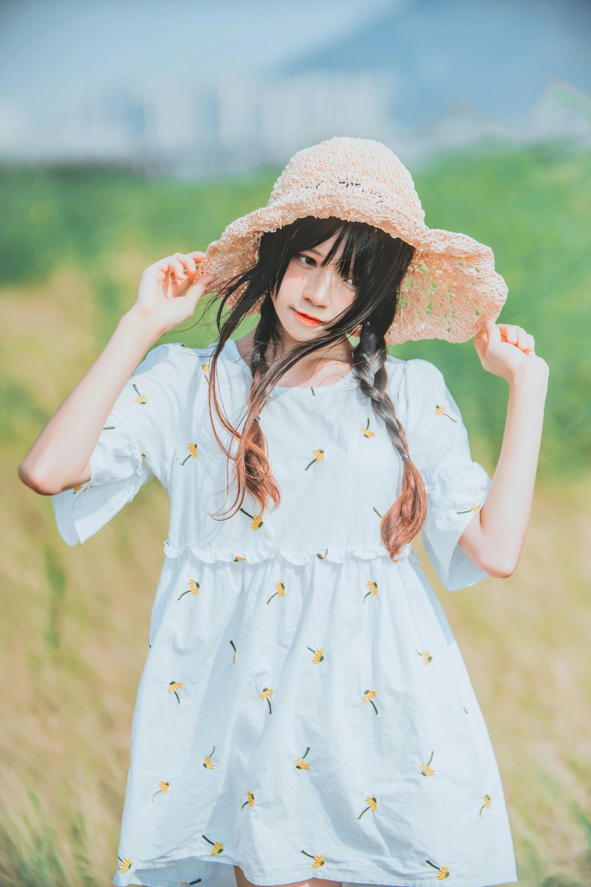 图片[22]-萝莉风COS 桜桃喵 – 田野 – COSPLAY-御萝岛屿