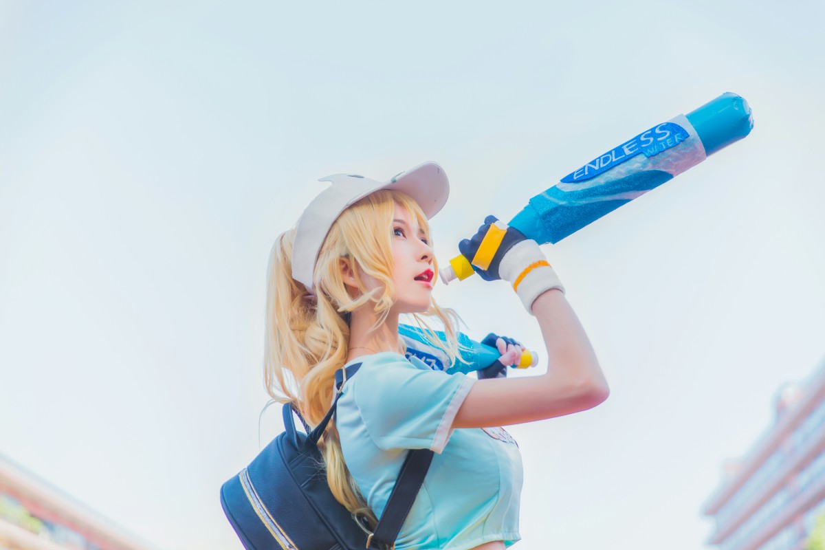 图片[4]-萝莉风COS 桜桃喵 – 花木兰青春决赛季 – COSPLAY-御萝岛屿