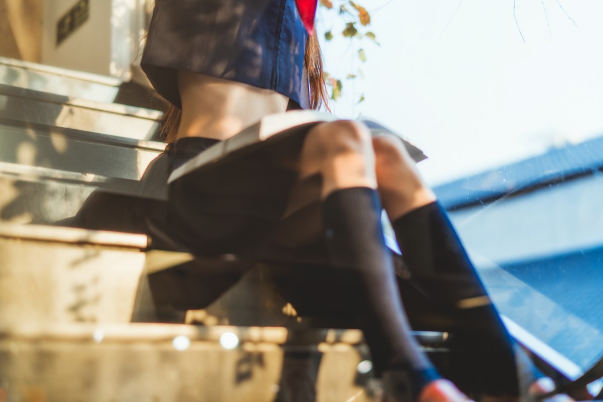 图片[19]-萝莉风COS 桜桃喵 – 黑色水手服 – COSPLAY-御萝岛屿