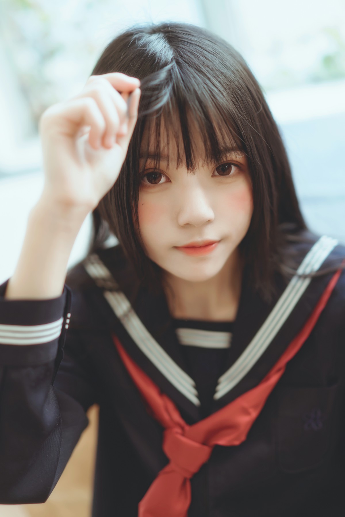 图片[33]-萝莉风COS 桜桃喵 – 黑色水手服 – COSPLAY-御萝岛屿