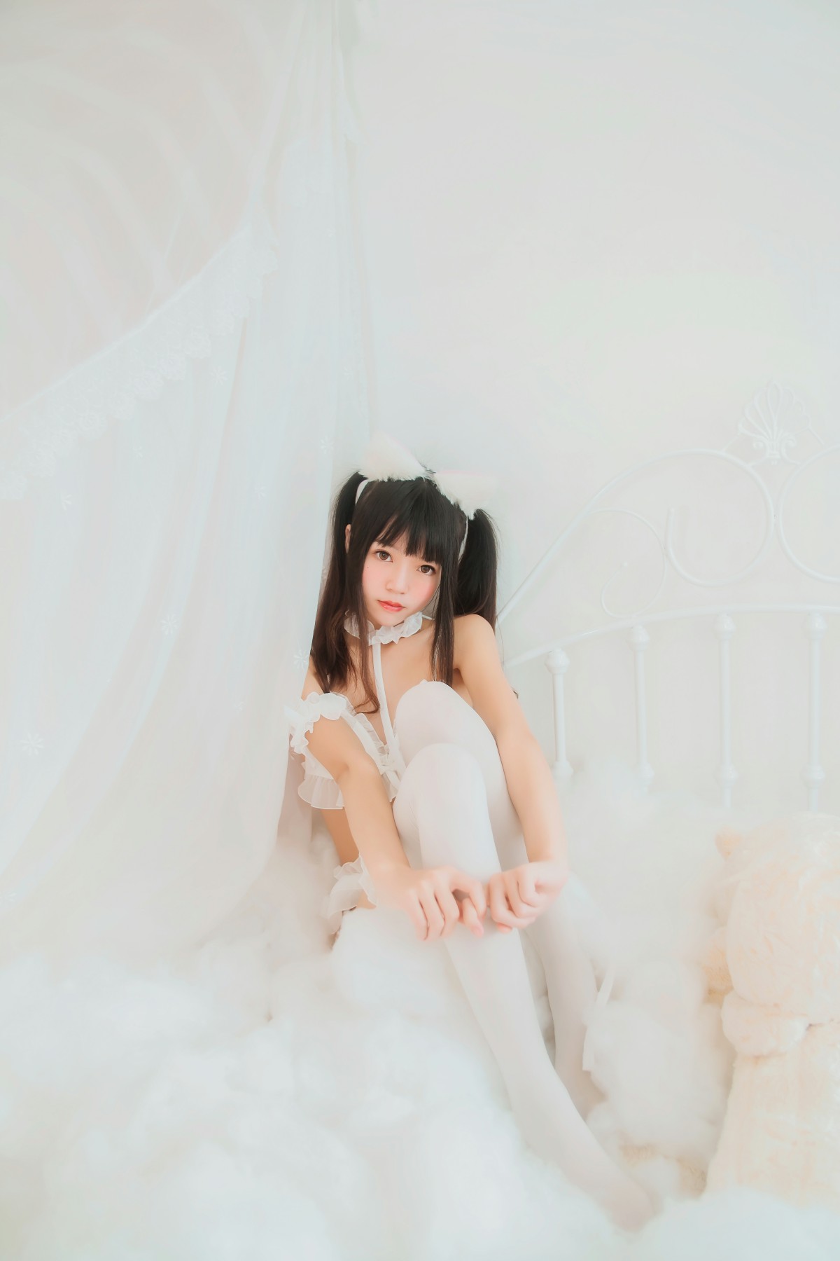 图片[5]-萝莉风COS 桜桃喵 – 白猫 – COSPLAY-御萝岛屿