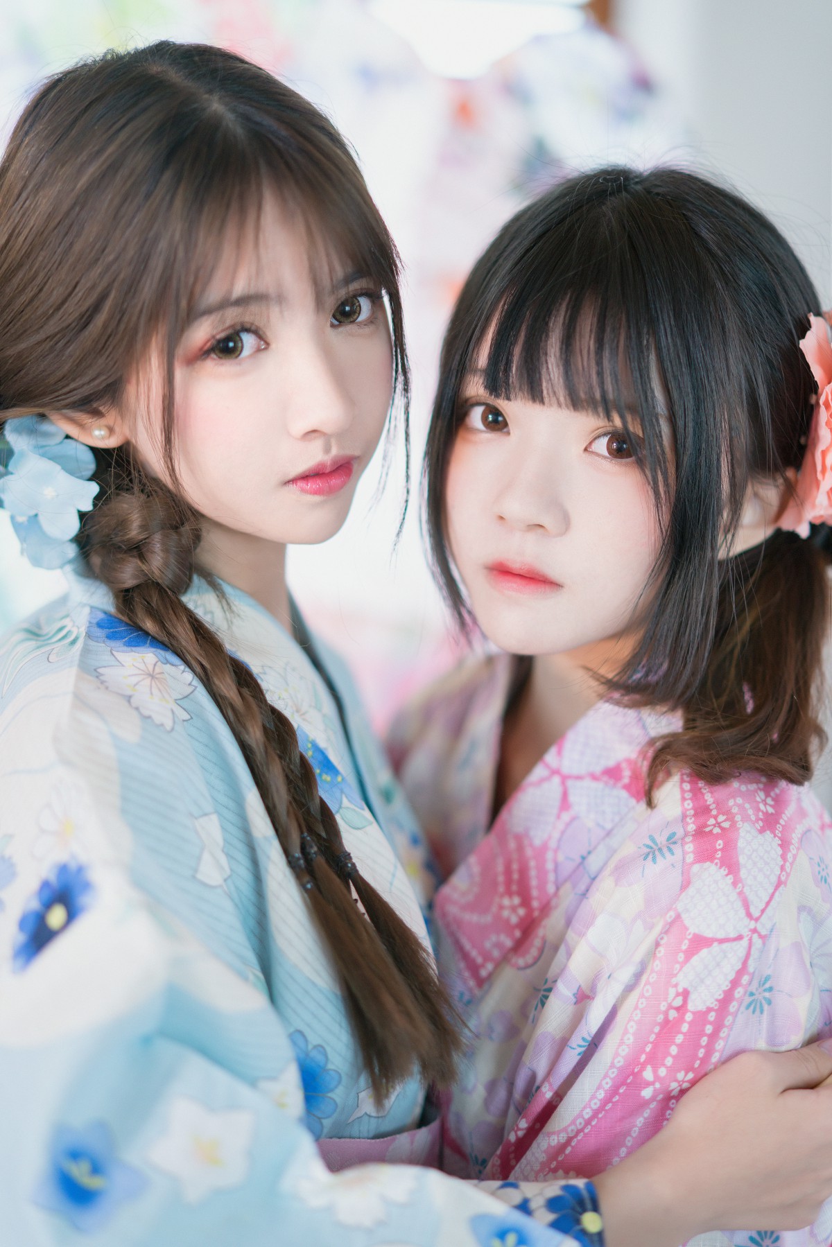 图片[3]-萝莉风COS 桜桃喵&amp;鳗鱼霏子 – 百合 – COSPLAY-御萝岛屿