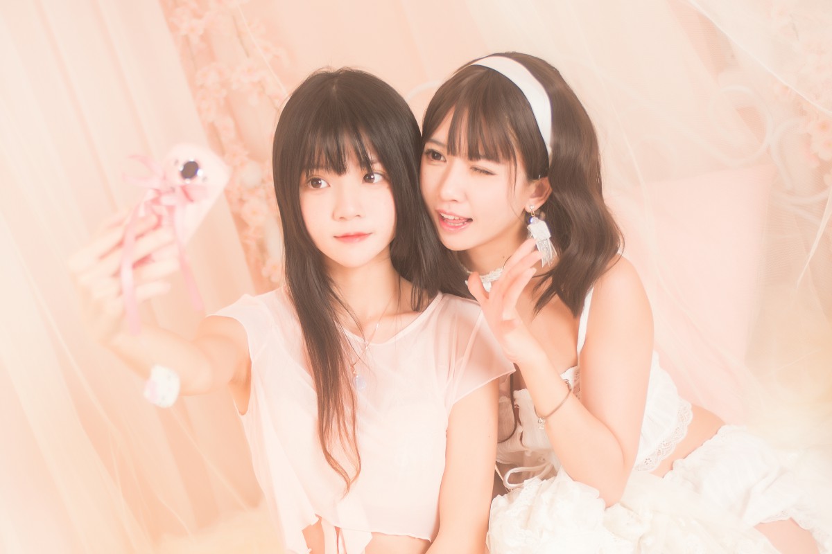 图片[15]-萝莉风COS 桜桃喵&amp;鳗鱼霏子 – 百合 – COSPLAY-御萝岛屿