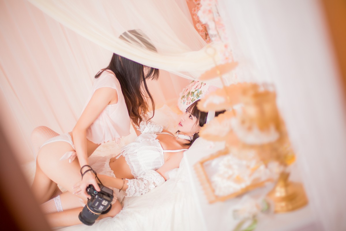 图片[19]-萝莉风COS 桜桃喵&amp;鳗鱼霏子 – 百合 – COSPLAY-御萝岛屿