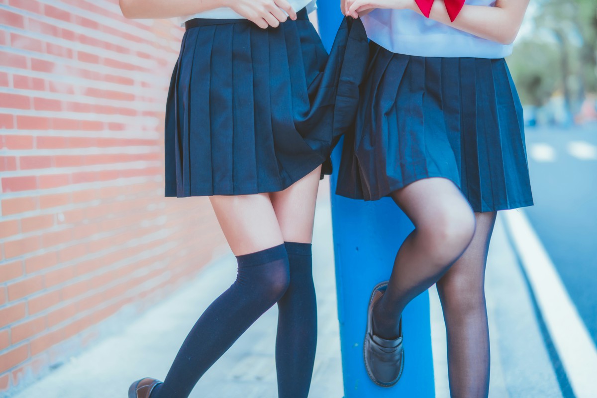 图片[5]-萝莉风COS 桜桃喵&amp;疯猫ss – JK百合2 – COSPLAY-御萝岛屿