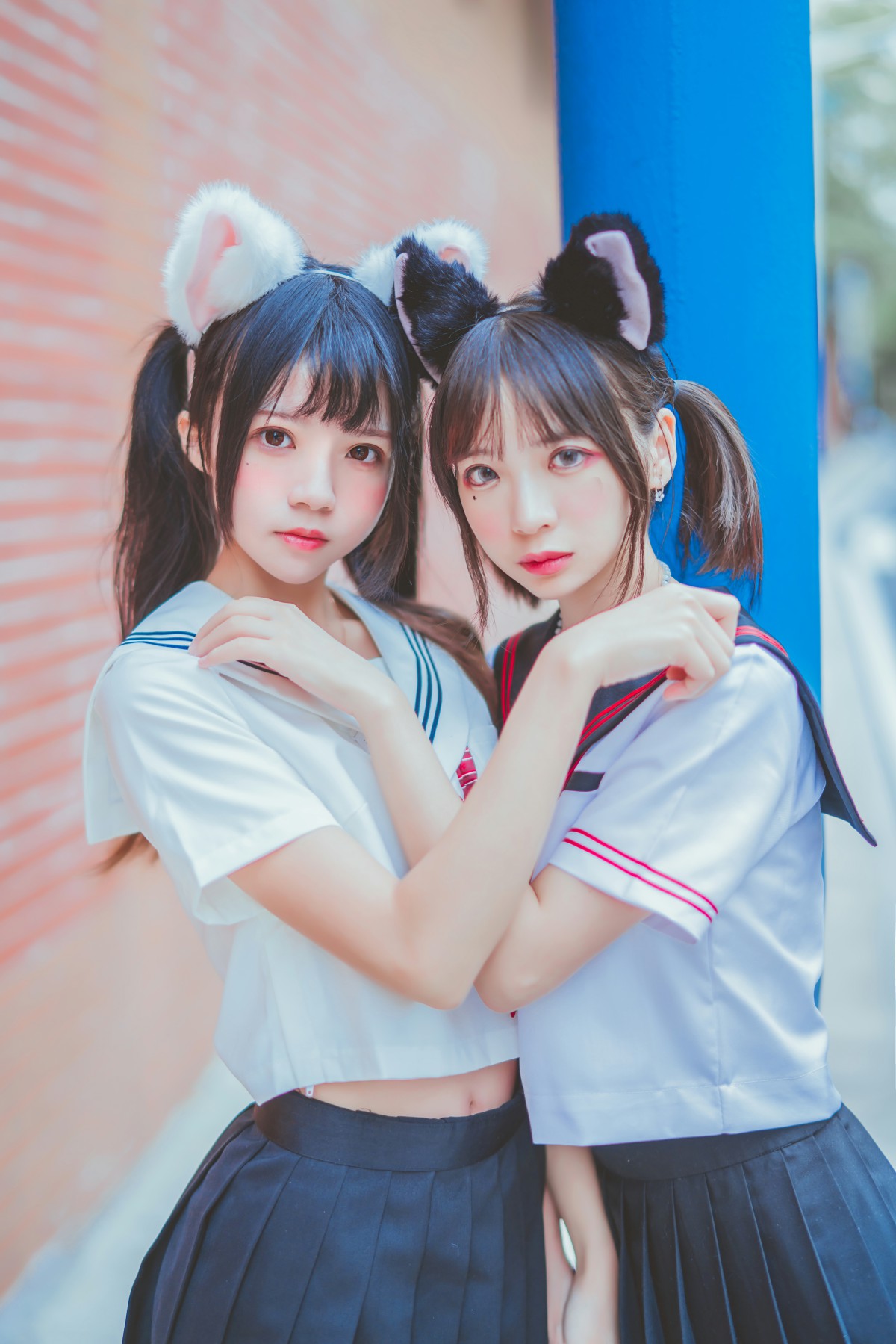 图片[6]-萝莉风COS 桜桃喵&amp;疯猫ss – JK百合2 – COSPLAY-御萝岛屿