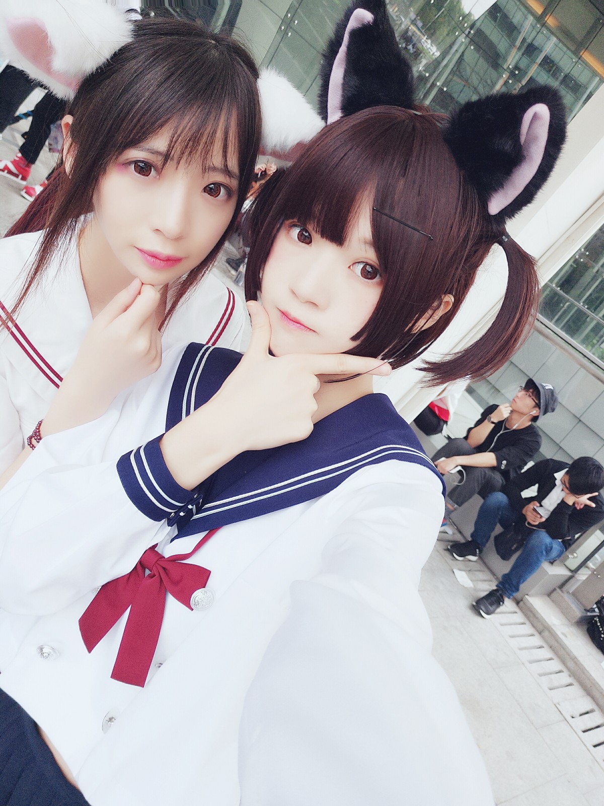 图片[27]-萝莉风COS 桜桃喵&amp;疯猫ss – JK百合2 – COSPLAY-御萝岛屿