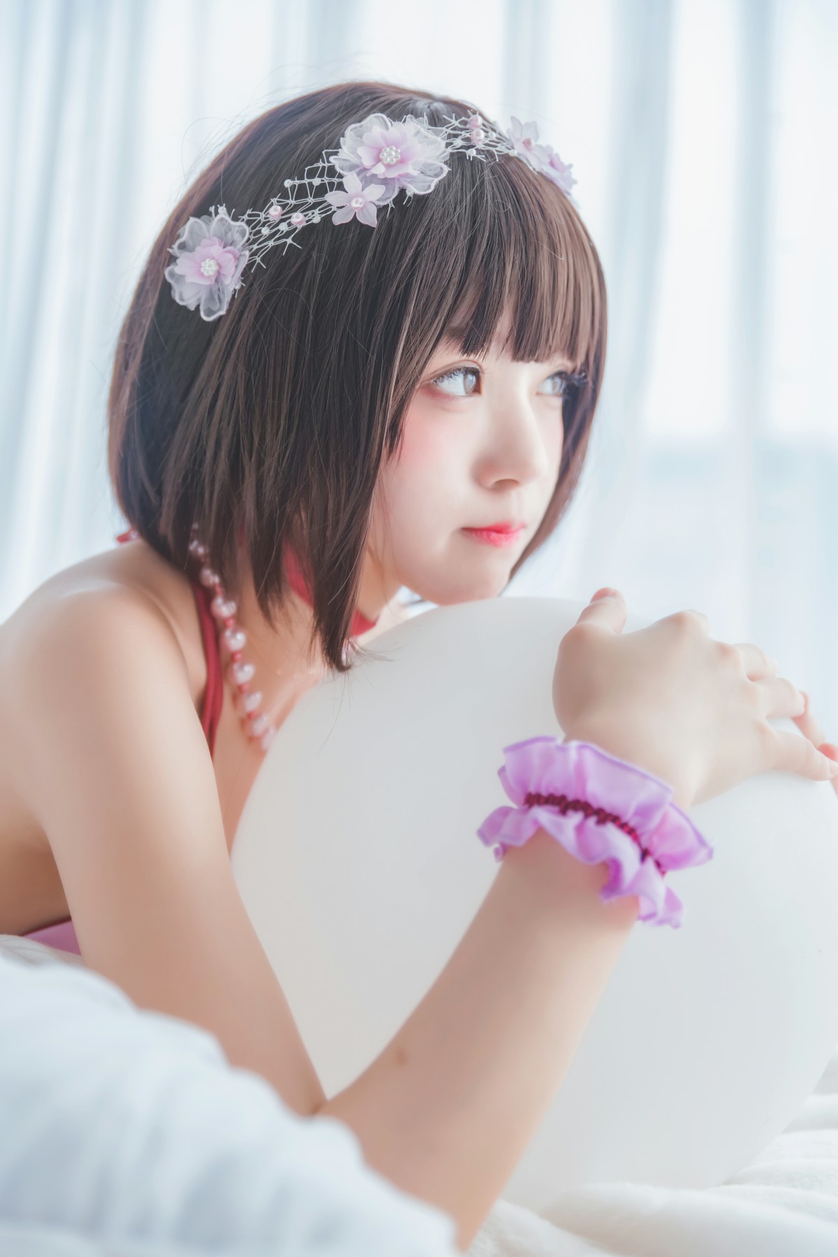 图片[25]-萝莉风COS 桜桃喵 – 加藤惠系列之小睡裙 – COSPLAY-御萝岛屿