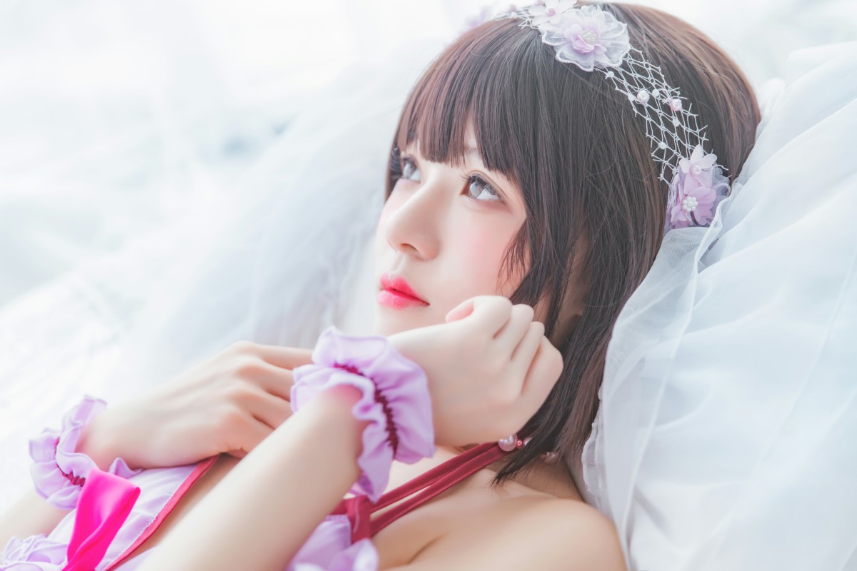 图片[33]-萝莉风COS 桜桃喵 – 加藤惠系列之小睡裙 – COSPLAY-御萝岛屿