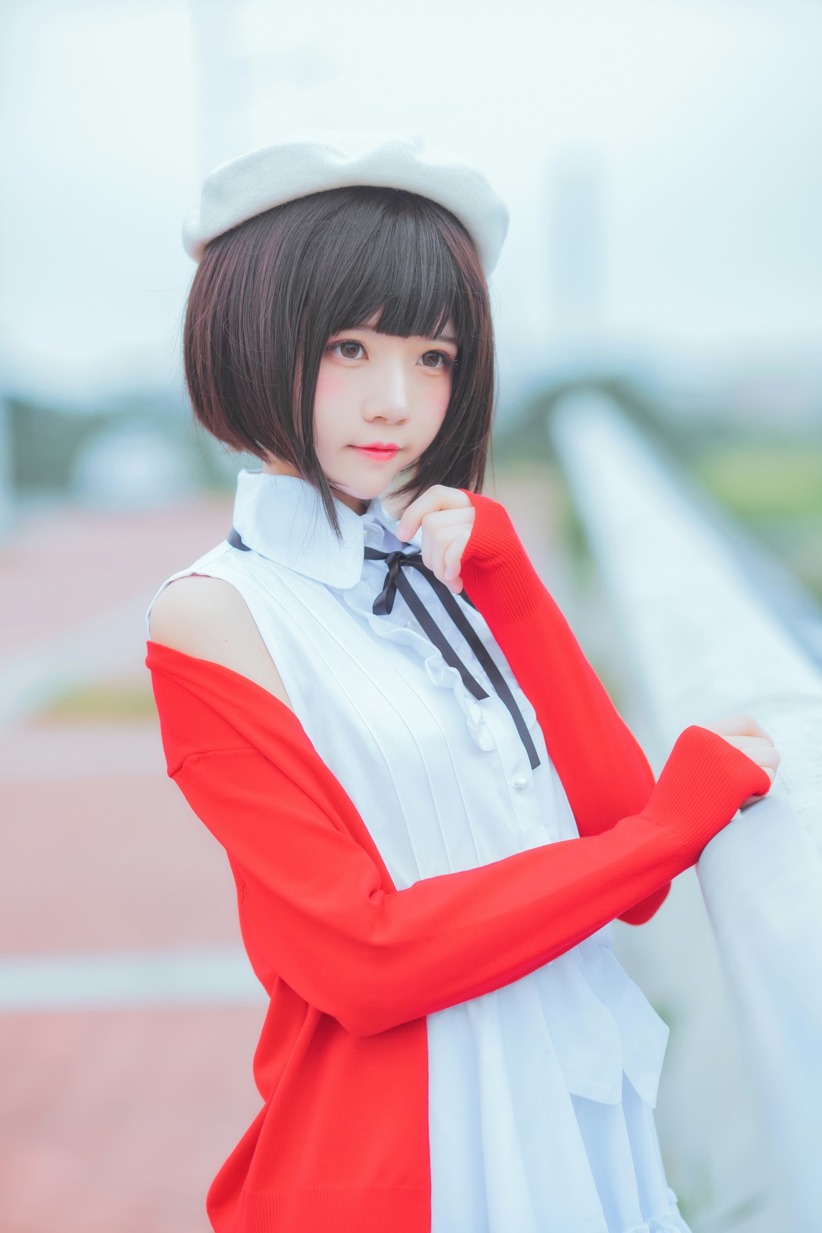 图片[2]-萝莉风COS 桜桃喵 – 加藤惠系列之常服 – COSPLAY-御萝岛屿