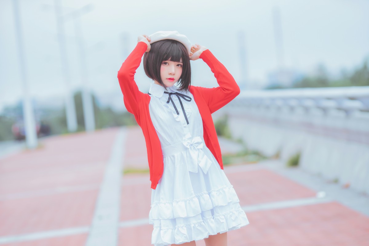 图片[7]-萝莉风COS 桜桃喵 – 加藤惠系列之常服 – COSPLAY-御萝岛屿